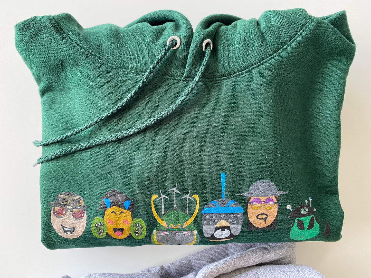 Sweatshirt Hoodie (Dark Green)